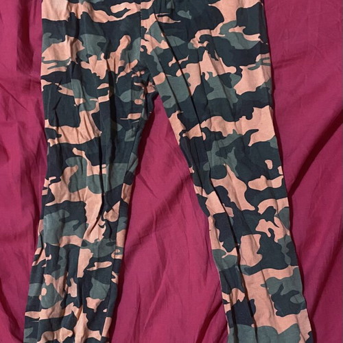 Leggings like new, size 152 cm, pink