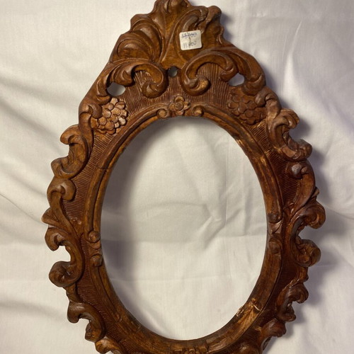 Antique wooden picture frames, 3 pieces