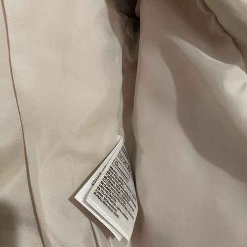 Kids bomber H&M like new, zip, suede fabric, grey and beige