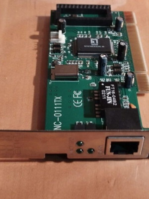 Ethernet PCI-e wired network card like new