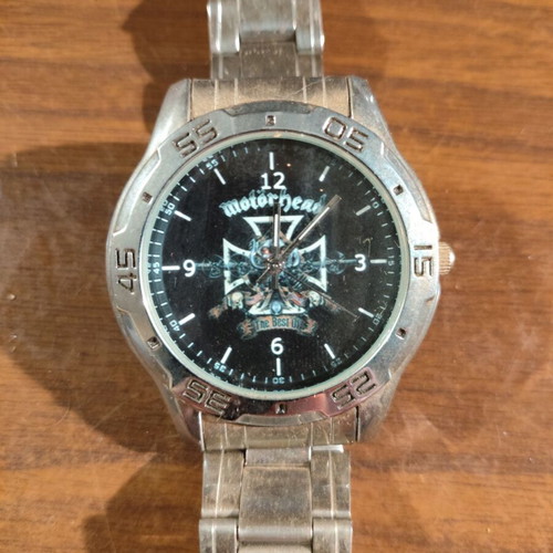Motorhead men's watch used, metal style with metal bracelet