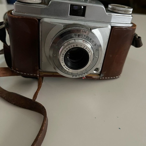 Camera used with case