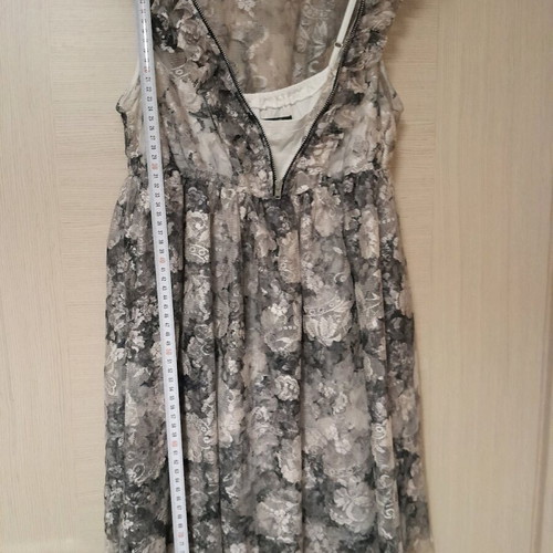 Zara women's long blouse size L like new multicolor
