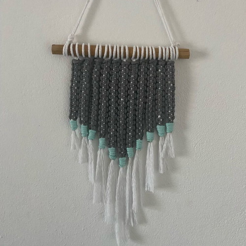 Handmade macrame wall hanging new