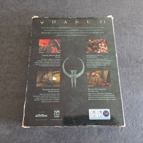 Quake II Big Box PC Game 1997 used, English version