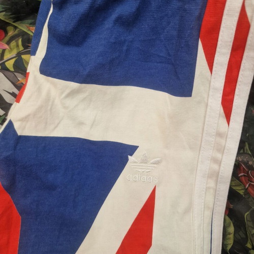 Adidas Union Jack vintage leggings XS like new, white