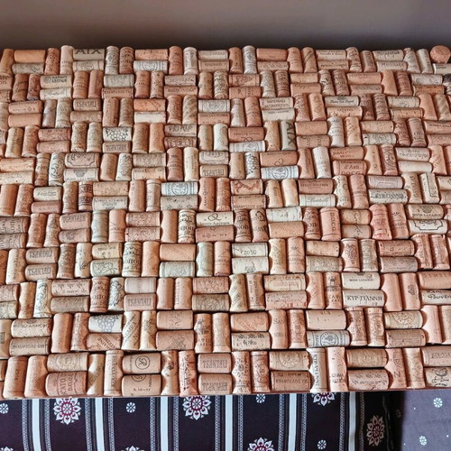 Handmade cork board like new