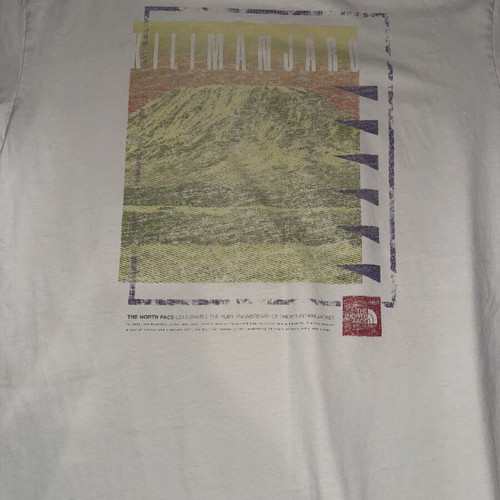 The North Face T-shirt, white, size M