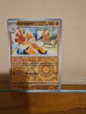 Pokemon card Hariyama καινούργιο