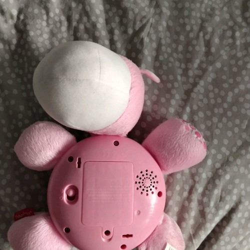 Fisher Price Hippo Sleep Projector like new, pink with music and light