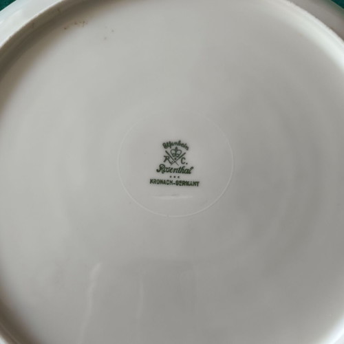 Vintage Rosenthal dessert set like new, 6 small and 1 large plate