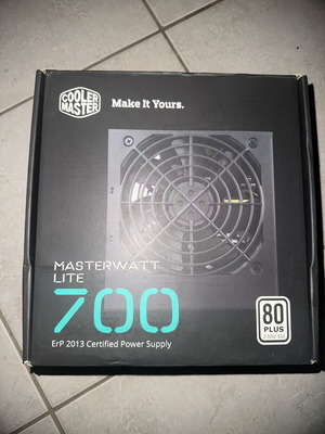 Cooler Master MasterWatt Lite 700W τροφοδοτικό μεταχειρισμένο με όλα τα καλώδια