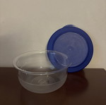 Tupperware Preludio bowl new with blue lid