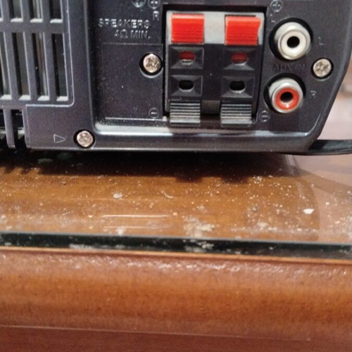 SANYO radio amplifier 2x40 watts, CD, auxiliary input