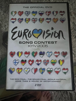 Eurovision 2005 2 set DVD like new