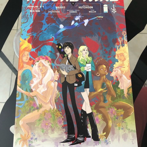Rockstars 1 comic new, first appearance Harris Hutchison