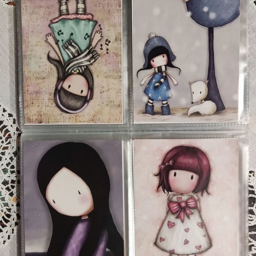 Santoro London Panini Photocards Album like new, 104 of 108