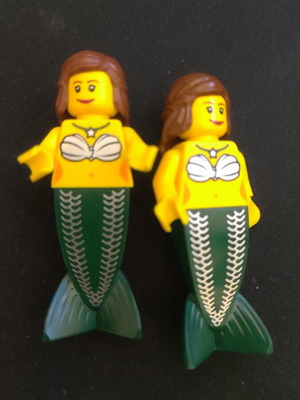 Lego Mermaid Minifigures 2009 like new