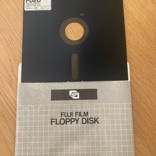 Floppy Disk 8” Fuji Film used, rare