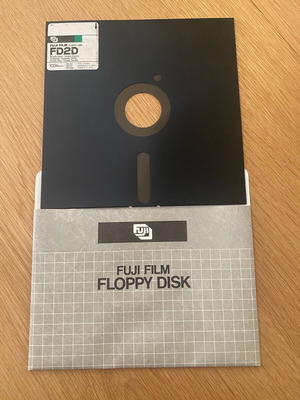 Floppy Disk 8” Fuji Film used, rare