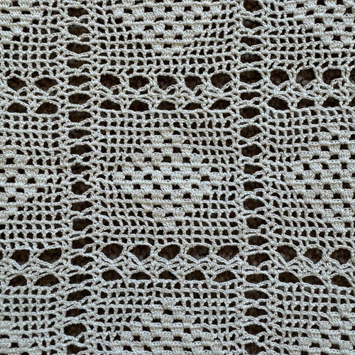 Set of 3 handmade embroidery and lace used