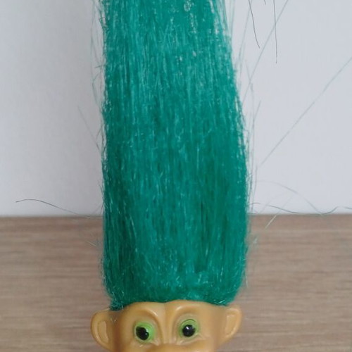 Trolls wish dolls set of 3, 1990, Russ keychain included