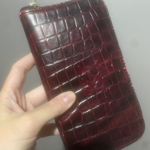 Women's wallet new, burgundy color