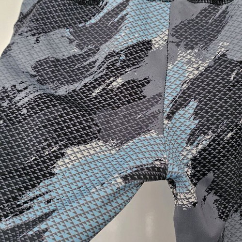 Elastic leggings used, size XL, gray and blue