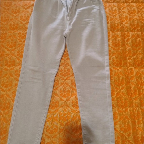 Cotton pants like new, beige, size L
