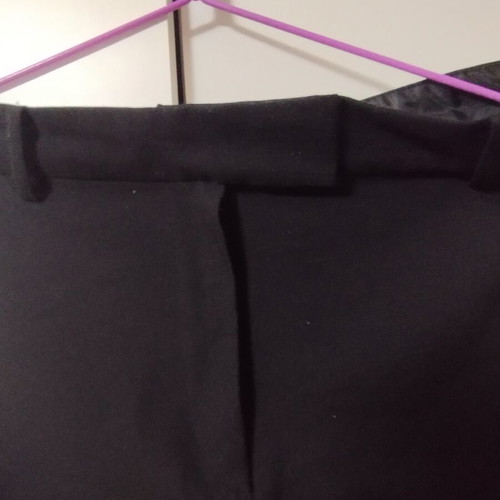 Pencil skirt Zara new, black, size large, 76cm length