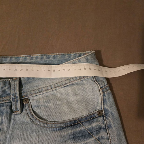 Men's Jean bermuda shorts used, pack of 4, waist size 44cm