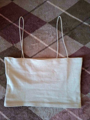 Pull & Bear top like new, beige-gray, size S