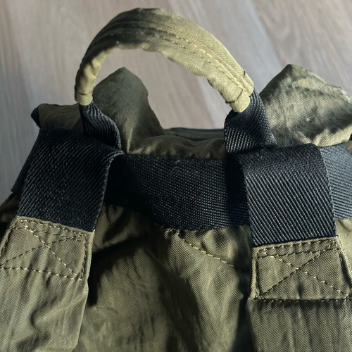 Camel Active backpack like new in oil/khaki with black details