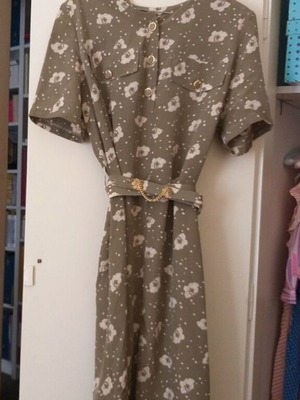 Vintage dress amazing 90s like new, silk, size M