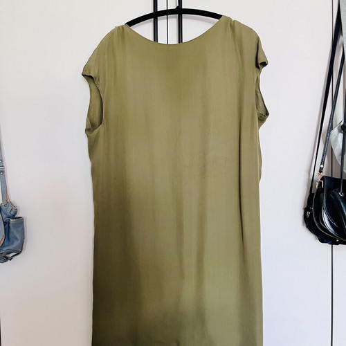 Marni dress like new, olive color, size S