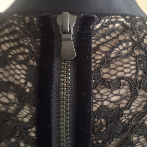 Gerard Darel Black Lace Midi Dress like new, cocktail party