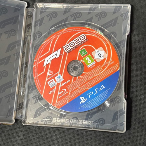 Formula 1 2020 steelbook game for PlayStation 4 like new