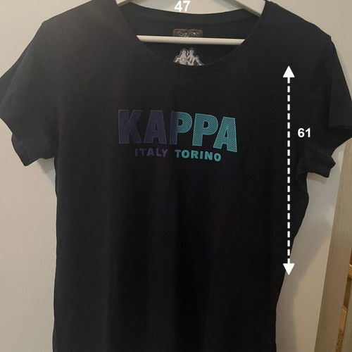 Kappa summer t-shirt dark blue used, size M