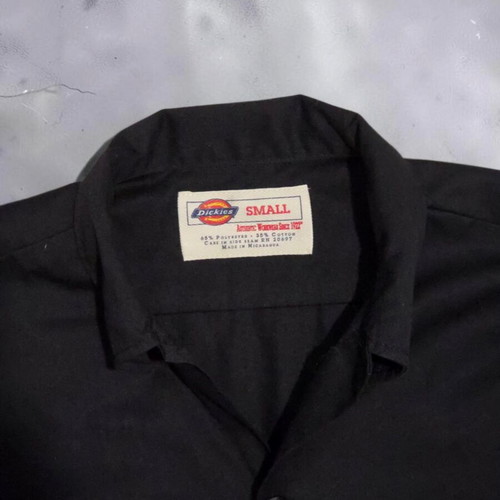 Dickies Classic 1574 Work Shirt Small Black like new