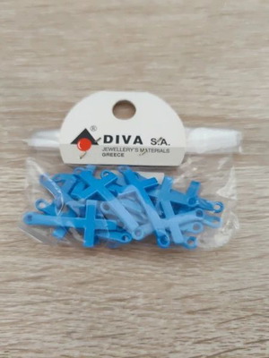 Set of 15 DIY Cross Connectors for Jewelry Making new