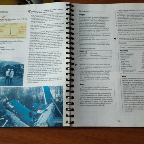 New Hotline Pre-Intermediate English Book Set of 3, like new