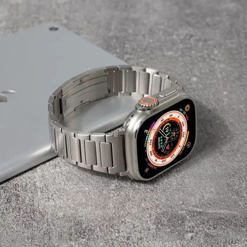 Sandmarc Titanium Band for Apple Watch Ultra/SE/11/10/9/8/7/6/5 new
