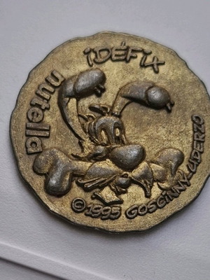 Idefix Coin 1995 Nutella Asterix used