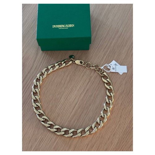 Dyrberg/Kern Jazz SG Gold necklace new, chunky gold chain