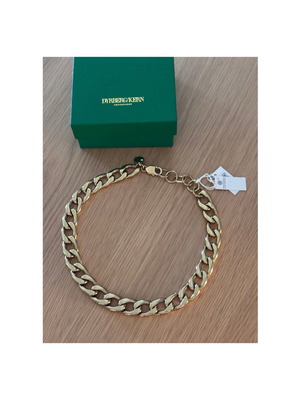 Dyrberg/Kern Jazz SG Gold κολιέ καινούργιο, χοντρή χρυσή αλυσίδα