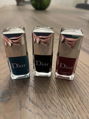 Dior nail polish set of 3