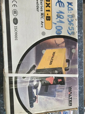 Walter 160A BX1-160B2 Arc Welder new, MMA
