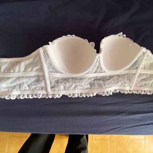 Intimissimi bustier white like new, size S / 36 / 8