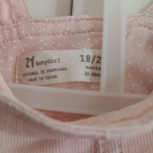 Zara Baby Girl Overalls like new, 18-24 months