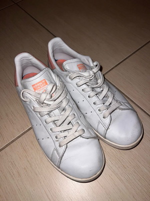 Adidas Stansmith 39.5 used pink athletic shoes